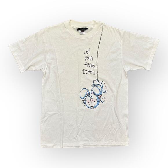 Private Collection by House of Lloyd Vintage Let Your Hare Down Shirt Size L - Picture 1 of 11